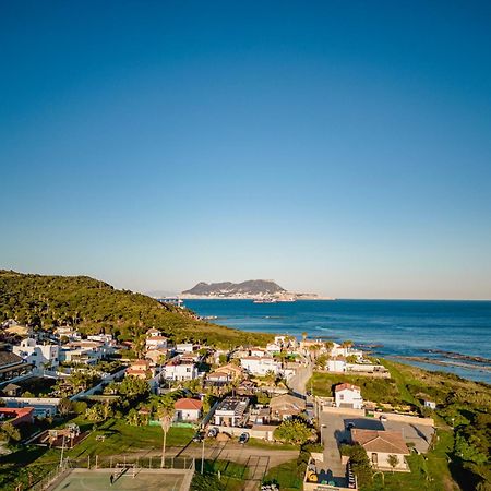 Increible Villa De Madera Con Vistas Al Mar Algeciras Bagian luar foto