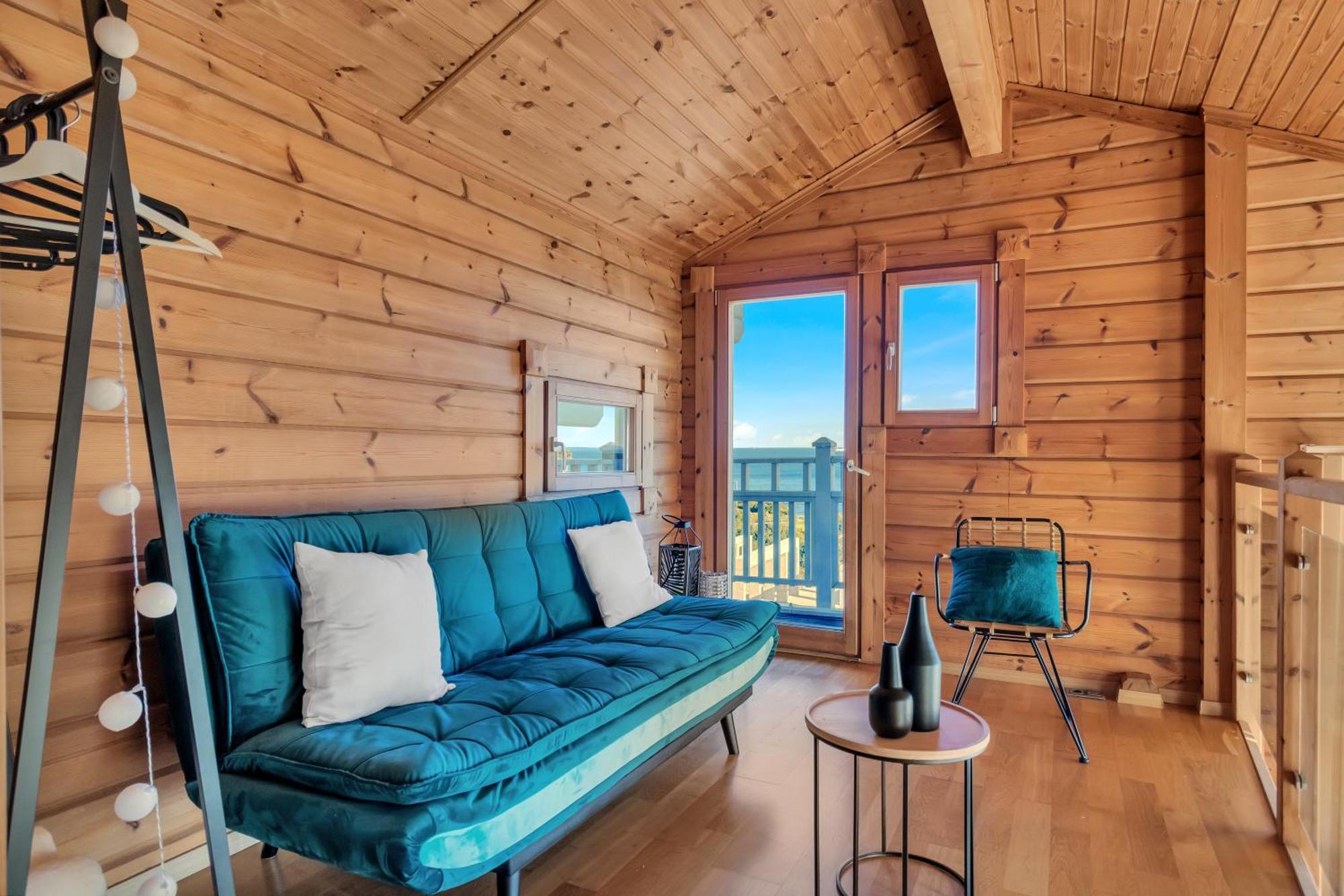 Increible Villa De Madera Con Vistas Al Mar Algeciras Bagian luar foto